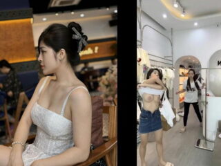 Em Nhung Nguyễn shop qao Hp lộ hàng lúc live